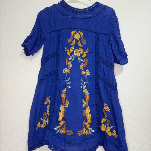 Free People Dresses & Skirts - Free people Perfectly Victorian Dress in Bluebird